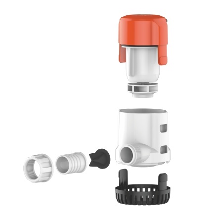 Pompe de cale automatique à détection électronique 12 V 1500 GpH