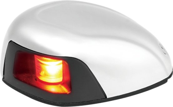 Feu de navigation, port 12 V 2 NM, montage horizontal rouge