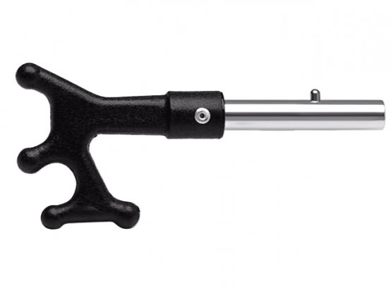 Gaffe, avec adaptateur à clip rapide Ø:1"