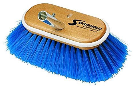 Brosse de pont, 15 cm, poils bleus extra doux