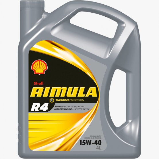 Huile moteur, SAE:15W-40 Rimula R4 Gal
