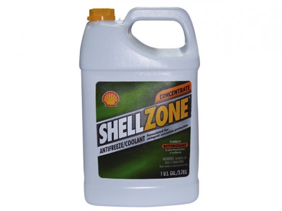 Liquide de refroidissement, antigel Shellzone vert gal