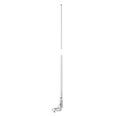 Antenne VHF, 2,4 m (8 pi) en fibre de verre, 6 dB