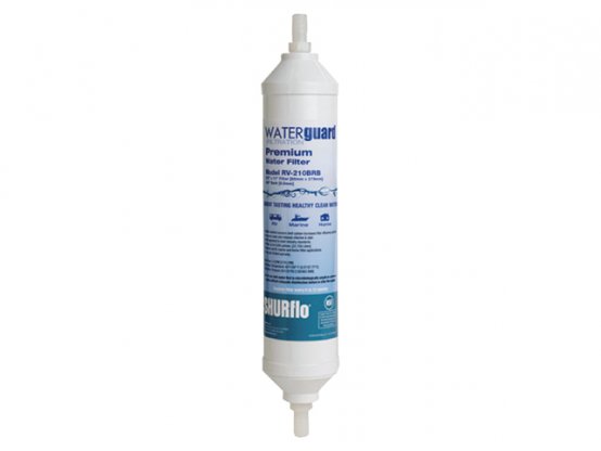 Filtre à eau, raccord cannelé en ligne : 1/2" 6000 gal