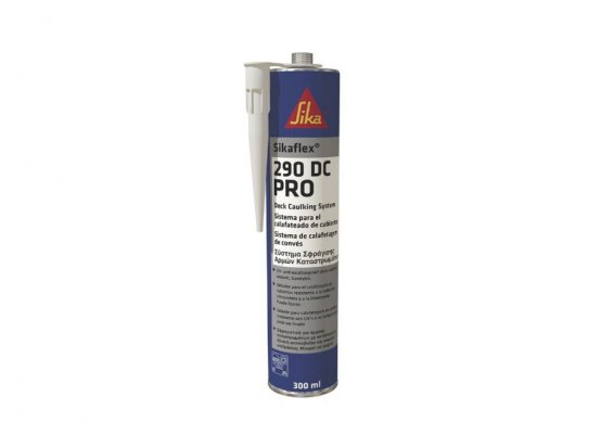 Mastic polyuréthane 290i-DC Pro Deck noir, cartouche de 300 ml