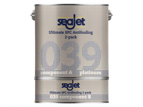 Antifouling, 039 Platinum 2-Part Blk Gal