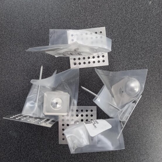 kit plaque de fixation alu p/isolant