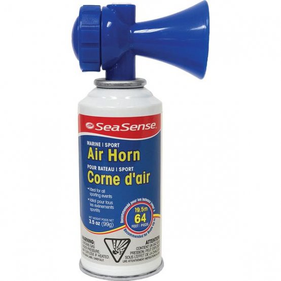 Air-Horn, avec SM-Cannister 3,5oz Non-Flam