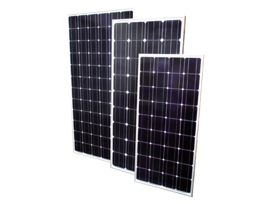 Panneau solaire monocristallin 105 W, 18 Vmp, L 1195 mm, l 541 mm, H 35 mm