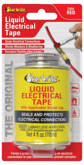 Ruban adhésif liquide rouge pour applications électriques 113 g