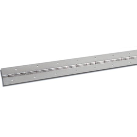 Charnière piano, acier inoxydable estampé, longueur : 6, largeur ouverte : 2, vis 6