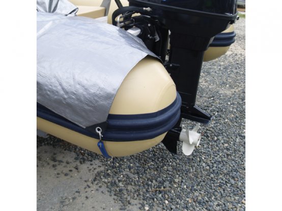 Bâche HD 16x20' Argent UVR 200r/m²