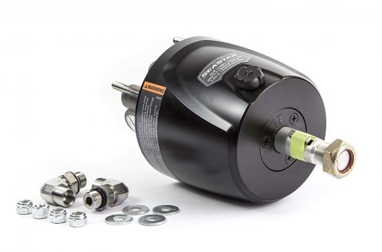 Poste de pilotage, montage avant hydraulique Seastar 2.4