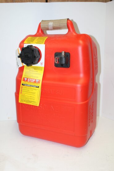 Réservoir de carburant portable rouge 6,6 gallons avec jauge
