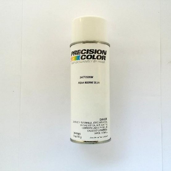 Peinture en aérosol bleu turquoise pour Tohatsu 355 ml