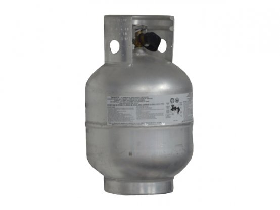 Bouteille de gaz en aluminium de 4,5 kg (10 lb)