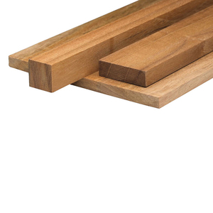 Bois de teck, 1/2 po x 2,5 po, longueur : 8 pi fini