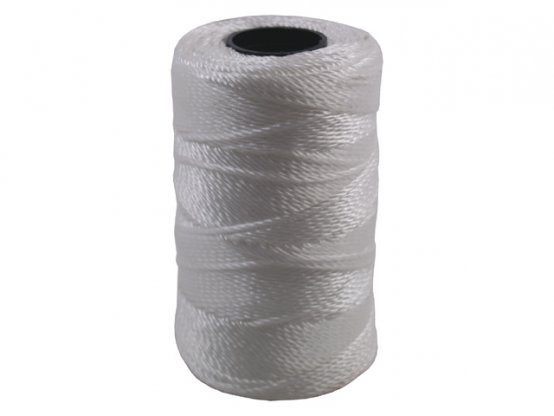 Ficelle en nylon blanc n° 18, 1/4 lb