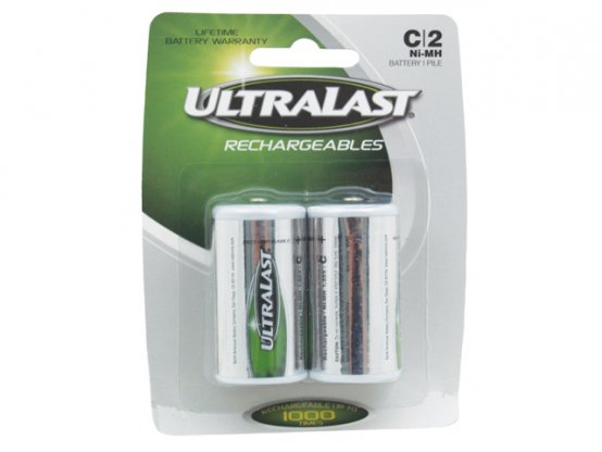 Batterie rechargeable, type C, paquet de 2, ultra