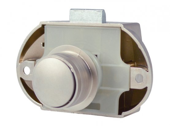 Latch set, Push-Lock/ Open Pastic Chrome