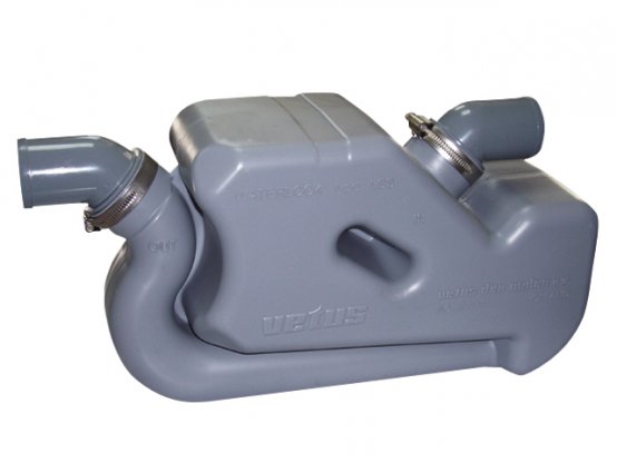 Bouchon étanche, LSS en plastique, raccord rotatif 2 broches, capacité 7,5 L