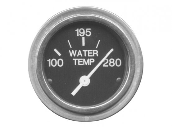 Thermomètre, eau 120-240ºF US Ø:2" 12V