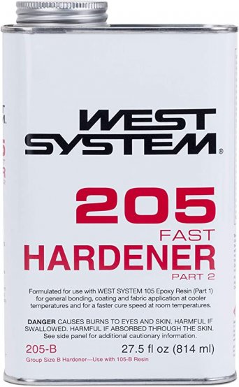 Fast Hardener 205-B  0.86Qt