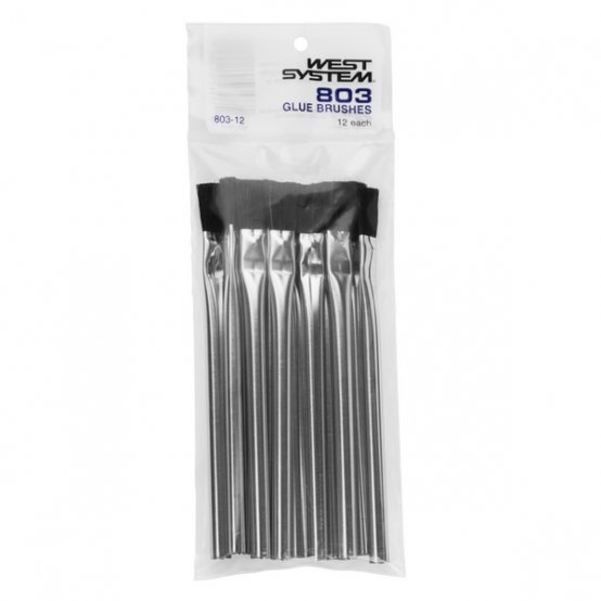 Brush Set, f/Glue 1/2" 12/Pk