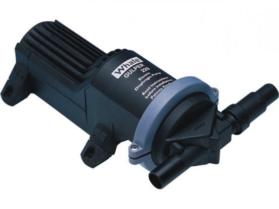 Pompe à déchets Gulper 220 12 V, orifice de douche : 3/4"