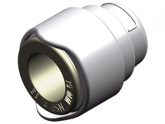 Butée d'extrémité, fixation rapide 15 mm