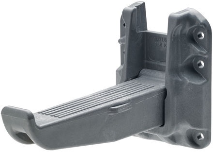 Marchepied de mât, pliable gris