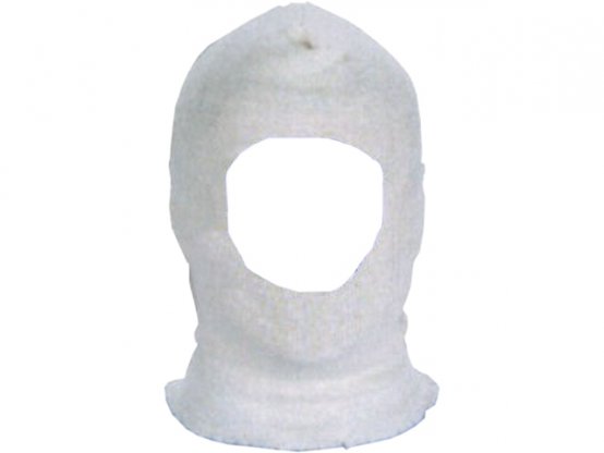 Bâche anti-laque, capuche ouverte