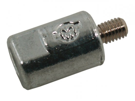 Anode, type : filetage mâle M8, diamètre : 20 mm, longueur : 20 mm